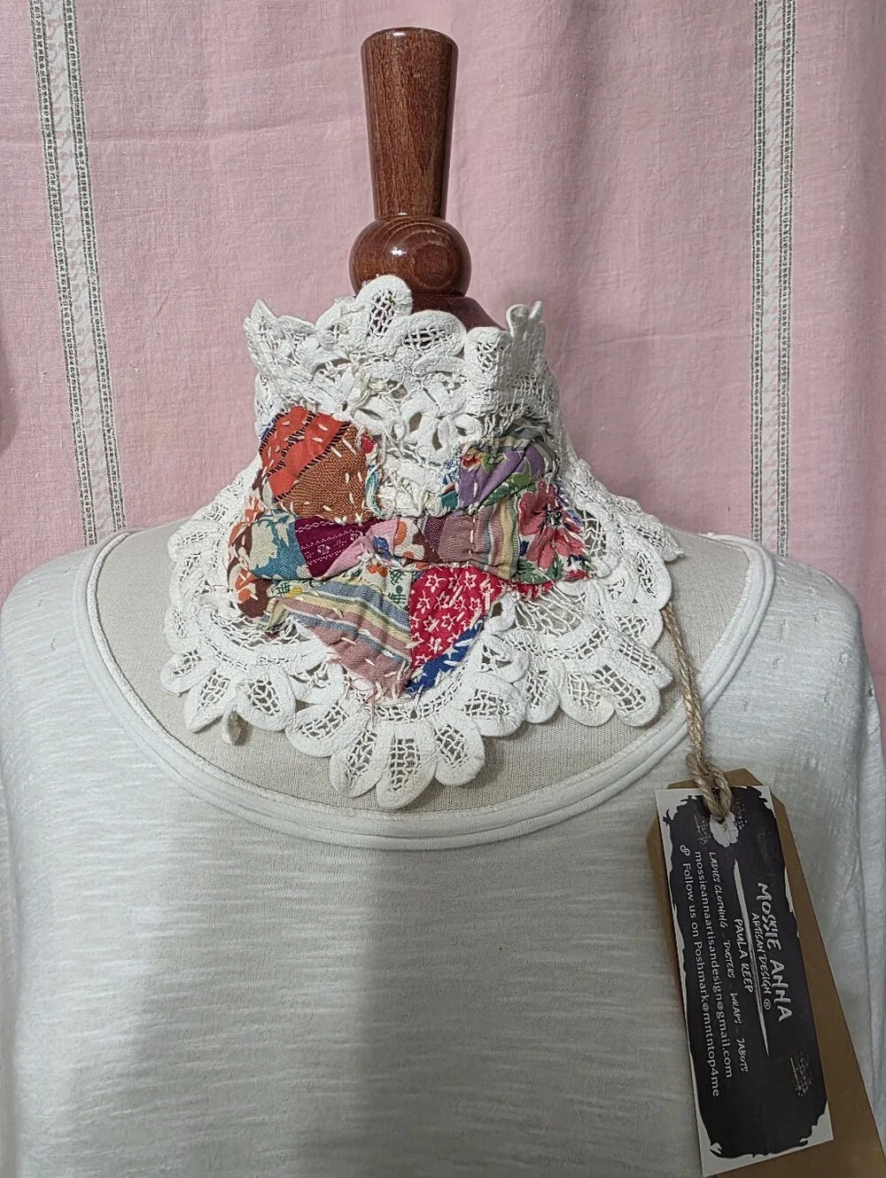 JABOT🩷MOSSIE ANNA ARTISAN DESIGN🩷NWT